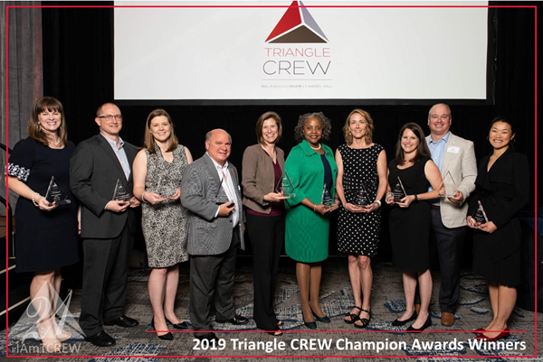 Congratulations to Kellie Ford of S&ME, Inc. for winning the the 2019 CREW Excellence Award at the TCREW Champion Awards.